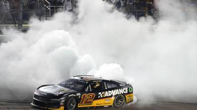Ryan Blaney wins inaugural NASCAR Cup Series race at Iowa Speedway