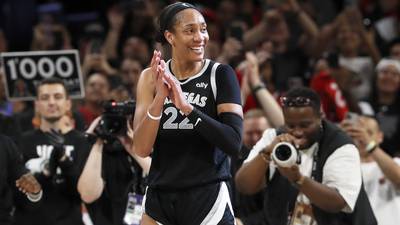 A'ja Wilson becomes 1st WNBA player to reach 1,000 points in a season as Aces top Sun