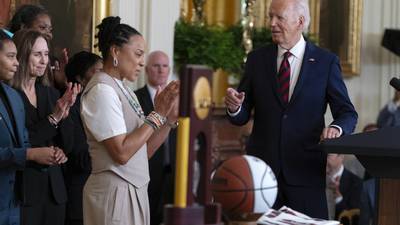 Biden honors NCAA basketball champs South Carolina and UConn for historic 2024 title runs