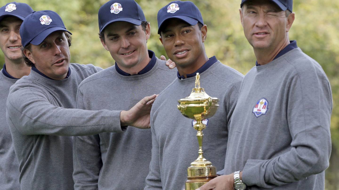 Keegan Bradley appointed US Ryder Cup captain after Tiger Woods turns