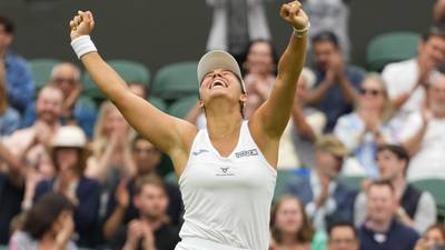 Marketa Vondrousova is the first defending women's Wimbledon champ out in the first round since 1994
