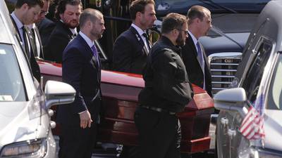 John and Matthew Gaudreau are mourned by the hockey community, family and friends at their funeral