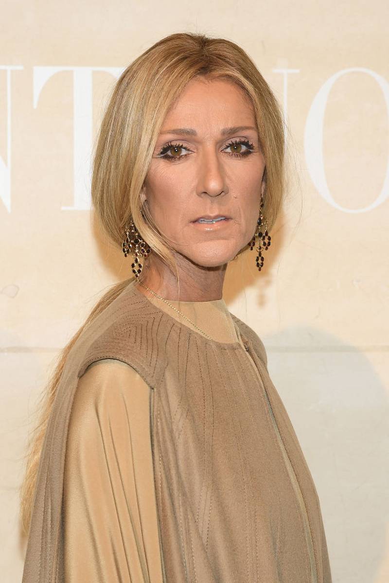 PARIS, FRANCE - JANUARY 23: Singer Celine Dion attends the Valentino Haute Couture Spring Summer 2019 show as part of Paris Fashion Week on January 23, 2019 in Paris, France. (Photo by Pascal Le Segretain/Getty Images)