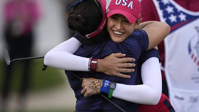 Nelly Korda leads Americans to a record-setting 6-2 margin on first day of Solheim Cup