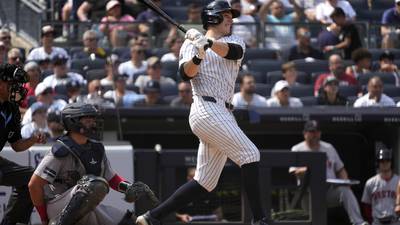 Ben Rice becomes 1st Yankees rookie to hit 3 homers in game in 14-4 rout of Red Sox