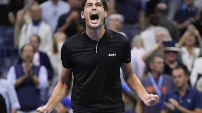 Taylor Fritz and Jannik Sinner begin play in the US Open men's final